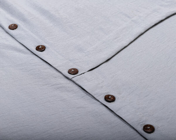 Camisa manga corta gris - Imagen 5